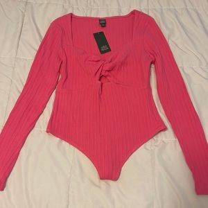 Pink bodysuit